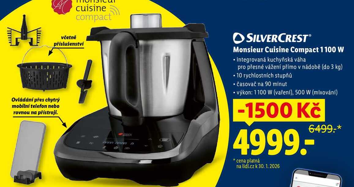 Monsieur Cuisine Compact 1100 W