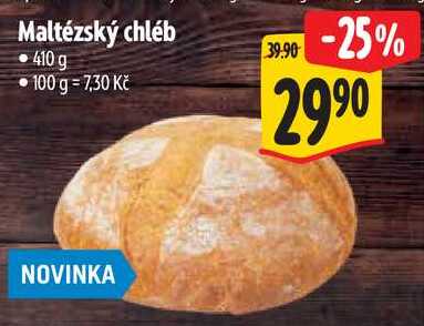 Maltézský chléb, 410 g 
