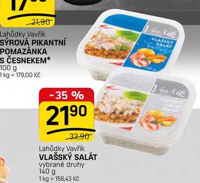 VLAŠSKÝ SALÁT vybrané druhy 140 g