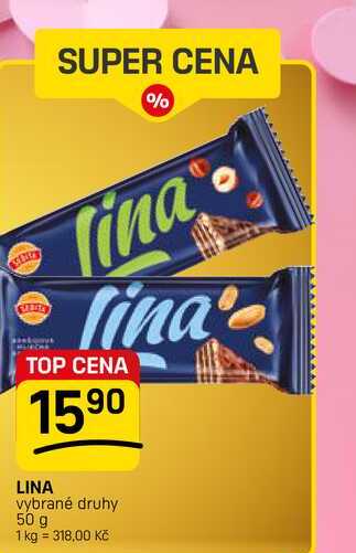 LINA vybrané druhy 50 g