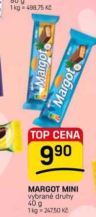 MARGOT MINI vybrané druhy 40 g 