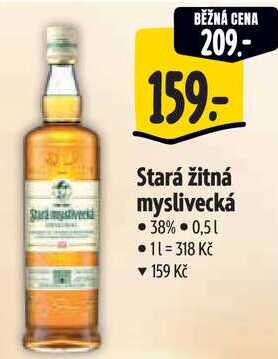 Stará žitná myslivecká, 0,5 l