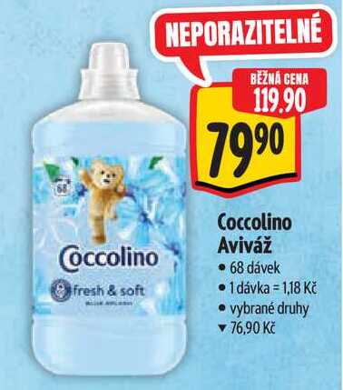 Coccolino Aviváž, 68 dávek 