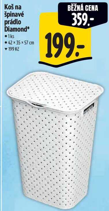 Koš na špinavé prádlo Diamond