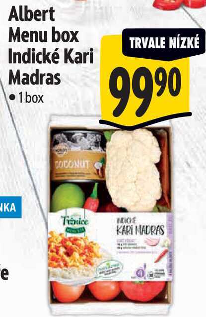 Albert Menu box Indické Kari Madras 