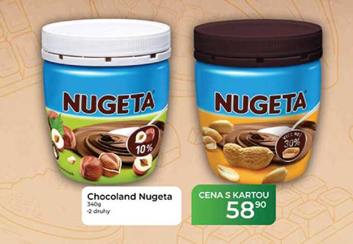 Chocoland Nugeta 340 g