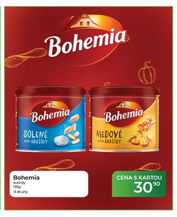Bohemia arašídy 135 g