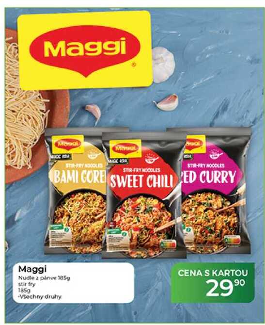 Maggi Nudle z pánve 185g  