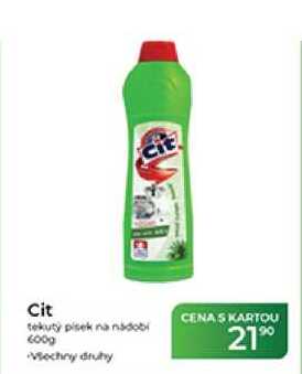 Cit tekutý písek na nádobí 600g