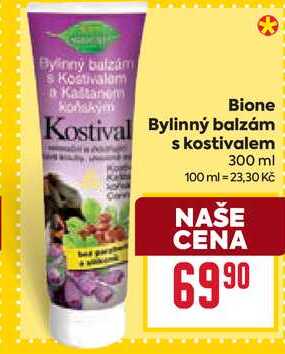 Bione Kostival Bylinný balzám s kostivalem 300 ml  