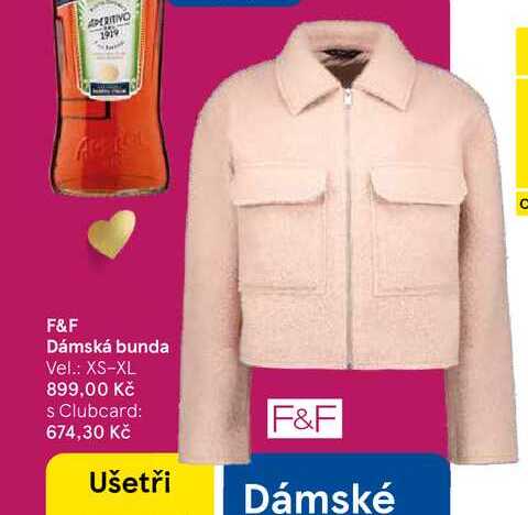 F&F Dámská bunda Vel.: XS-XL 