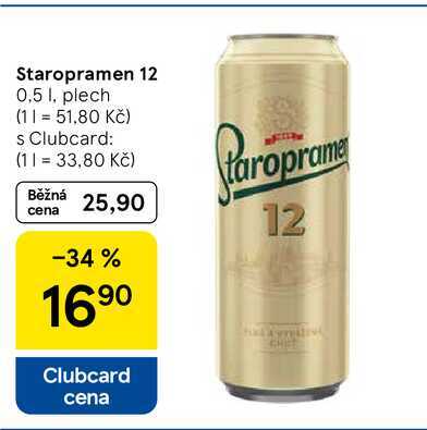 Staropramen 12, 0.5 l