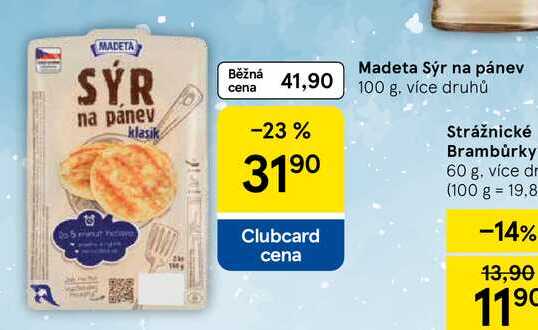 Madeta Sýr na pánev, 100 g 