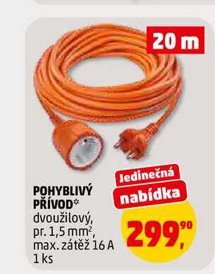 POHYBLIVÝ PŘÍVOD, 1 ks