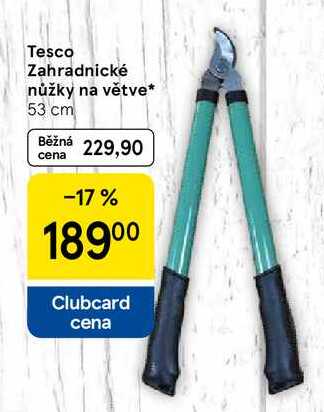 Tesco Zahradnické nůžky na větve, 53 cm 