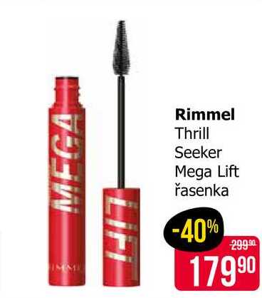 Rimmel Thrill Seeker Mega Lift řasenka 