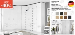 Program CELIA - Rohová šatní skříň