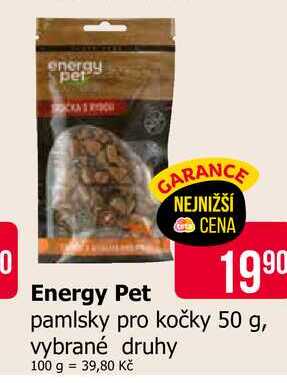 Energy Pet pamlsky pro kočky 50 g
