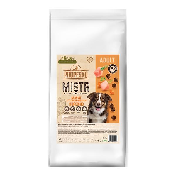 Propesko Mistr granule Adult s čerstvým kuřecím