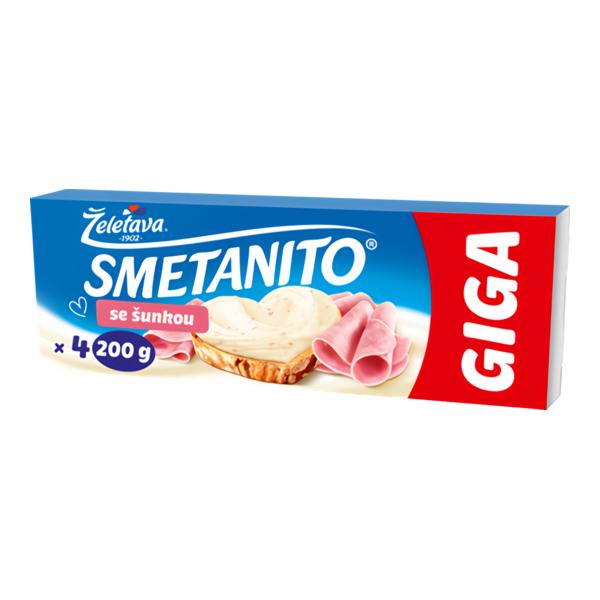 Smetanito Se šunkou 4ks