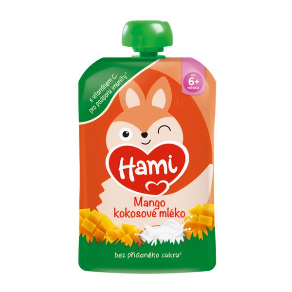 Hami Příkrm Mango a kokosové mléko