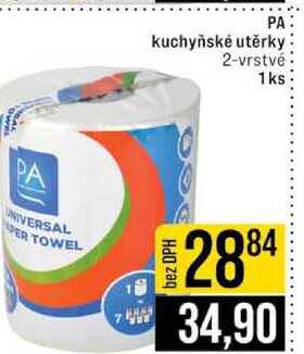 PA kuchyňské utěrky 2-vrstvé 1ks 