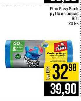 Fino Easy Pack pytle na odpad 60l 20 ks 