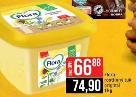 Flora rostlinný tuk original 1 kg 