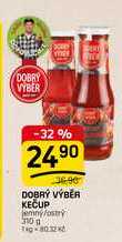 DOBRÝ VÝBĚR KEČUP 310g