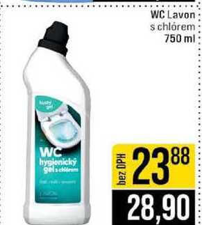 WC Lavon s chlórem 750 ml