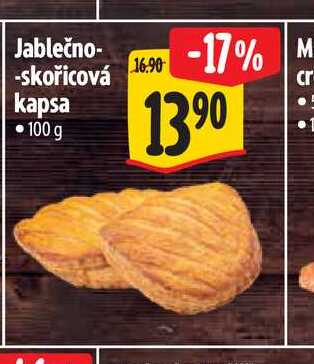 Jablečno-skořicová kapsa 100 g