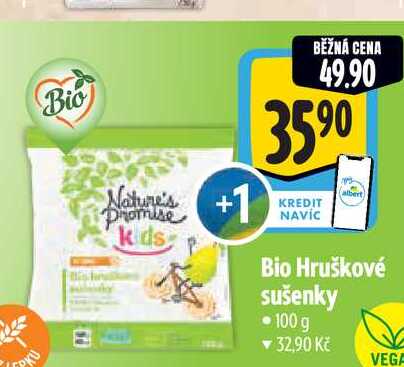 Bio Hruškové sušenky 100 g