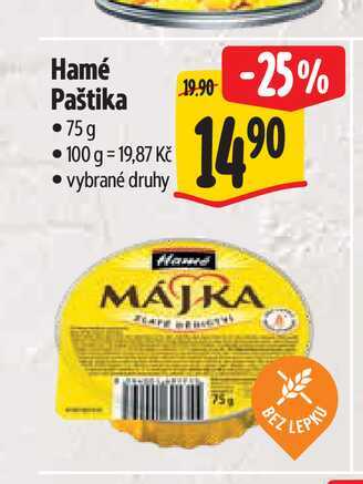 Hamé Paštika 75 g