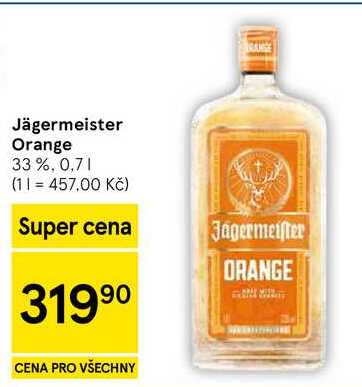 Jägermeister Orange, 0,7 l