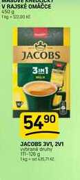 JACOBS 3V1,2V1 vybrané druhy 111-126g