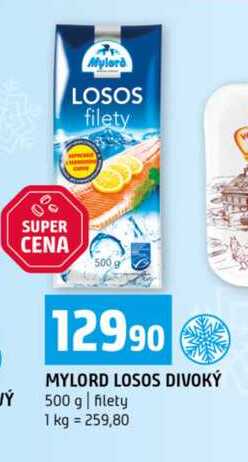 MYLORD LOSOS DIVOKÝ 500 g filety