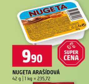 NUGETA ARAŠÍDOVÁ 42 g