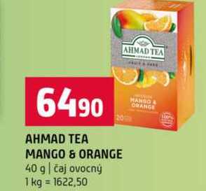 AHMAD TEA MANGO & ORANGE 40 g čaj ovocný