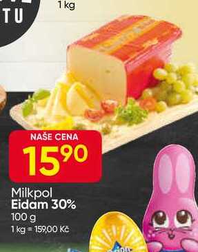 Milkpol Eidam 30% 100 g 