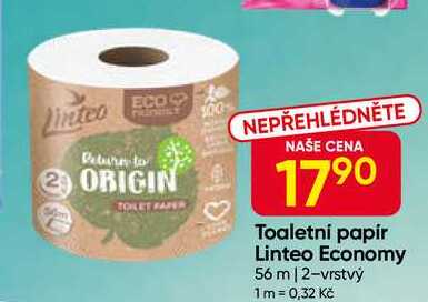 Linteo Economy 56 m, 2-vrstvý