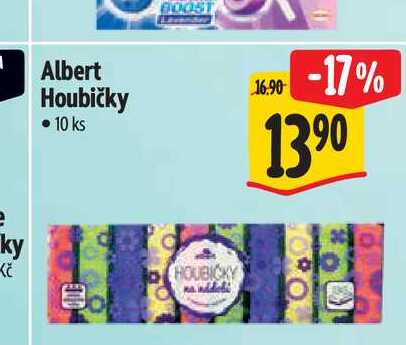  Albert Houbičky 10 ks  