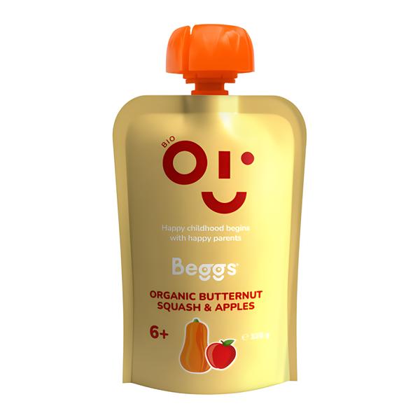 Beggs BIO Máslová dýně a jablka Zeleninovo-ovocný příkrm