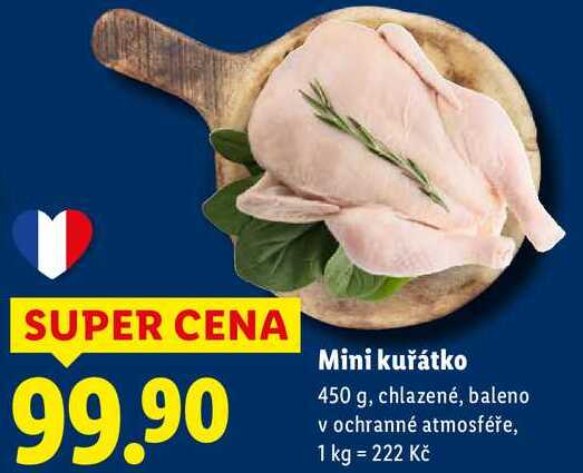 Mini kuřátko, 450 g