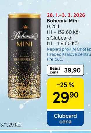 Bohemia Mini, 0,25 l