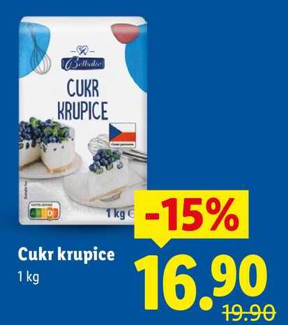 Cukr krupice, 1 kg