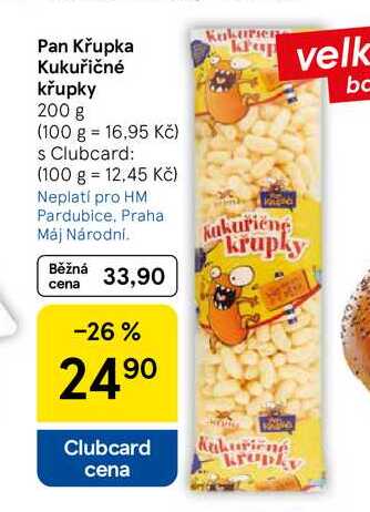 Pan Křupka Kukuřičné křupky, 200 g