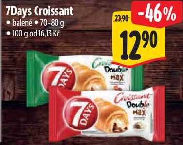 7Days Croissant, 70-80 g 