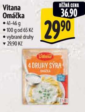 Vitana omáčka, 41-46 g