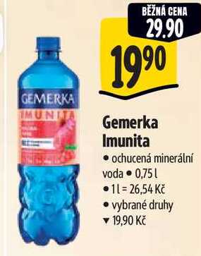 Gemerka Imunita, 0,75 l