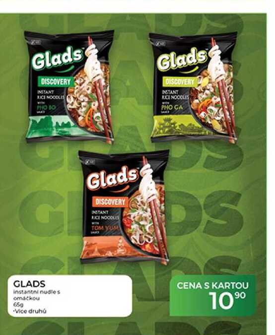 GLADS instantni nudles omáčkou 65 g